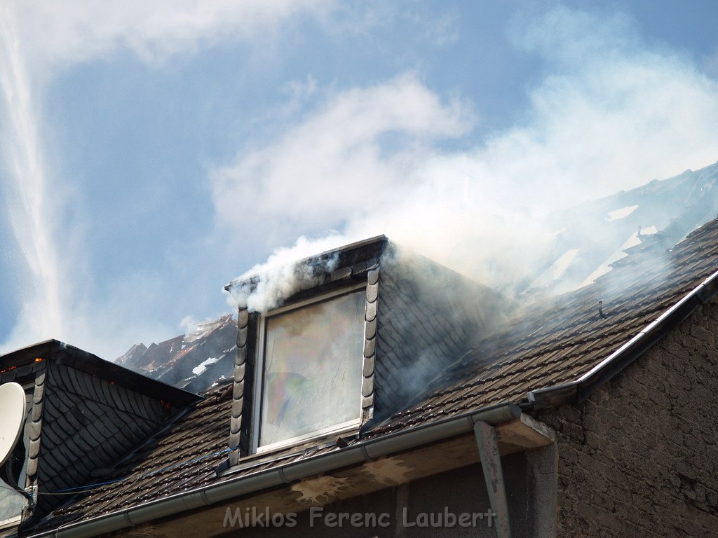 Dachstuhlbrand Koeln Kalk Kalker Hauptstr   P056.JPG